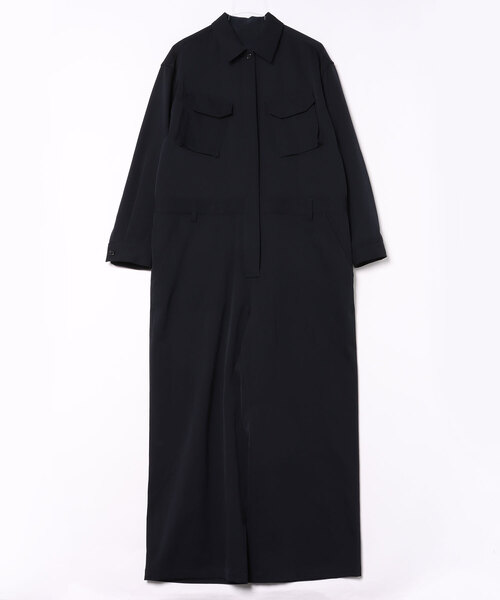 Traditional Weatherwear(トラディショナルウェザーウェア)の「OVERALLS 201(サロペット/オーバーオール・レディース・トップグレー/ネイビー・XS/S)」の2枚目の写真