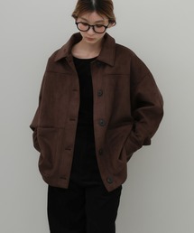 select MOCA（セレクトモカ）の「スエードステンカラージャケット（その他アウター）」