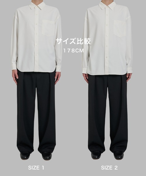 CONZ(コンズ)の「SUKENAI SHIRTS L/S(シャツ/ブラウス・メンズ・ホワイト・1)」の6枚目の写真