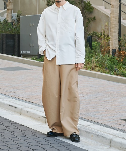CONZ(コンズ)の「SUKENAI SHIRTS L/S(シャツ/ブラウス・メンズ・ホワイト・1)」の2枚目の写真