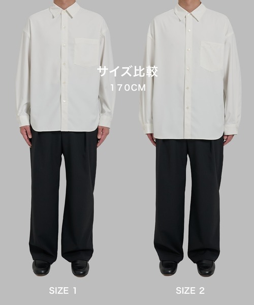 CONZ(コンズ)の「SUKENAI SHIRTS L/S(シャツ/ブラウス・メンズ・ホワイト・1)」の4枚目の写真