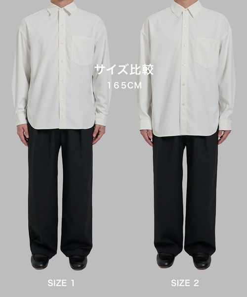 CONZ(コンズ)の「SUKENAI SHIRTS L/S(シャツ/ブラウス・メンズ・ホワイト・1)」の5枚目の写真