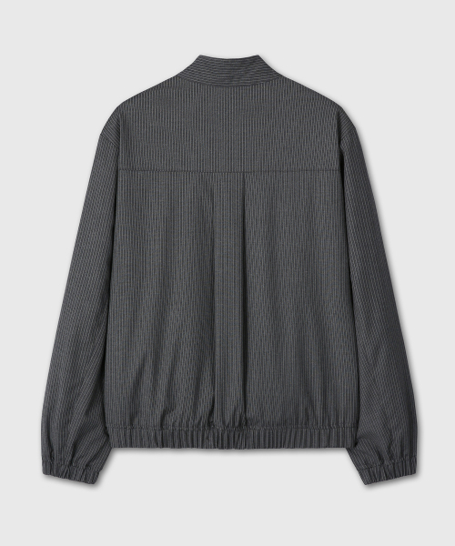 DIVEIN WOMEN（ダイブイン ウーマン）の「STRIPE SET-UP JACKET (CHARCOAL)（ブルゾン・レディース・その他・OS）」の3枚目の写真