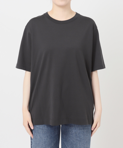 journal standard L'essage(ジャーナルスタンダードレサージュ)の「47/2スーピマコンパクトTシャツ(Tシャツ/カットソー・レディース・ホワイト/オリーブ/グレー・FREE)」の16枚目の写真