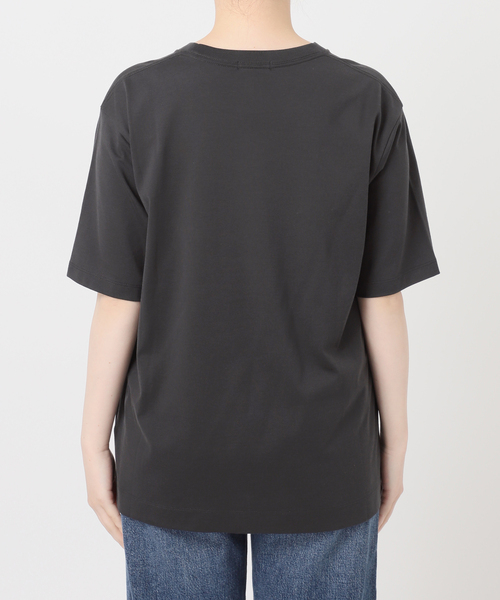 journal standard L'essage(ジャーナルスタンダードレサージュ)の「47/2スーピマコンパクトTシャツ(Tシャツ/カットソー・レディース・ホワイト/オリーブ/グレー・FREE)」の7枚目の写真