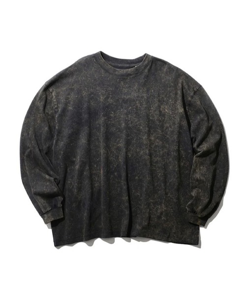 68&brothers(シックスティエイトアンドブラザーズ)の「INTODUSK / OVERSIZED LS TEE(Tシャツ/カットソー・メンズ・ブラウン/ネイビー・X-LARGE/LARGE)」の2枚目の写真