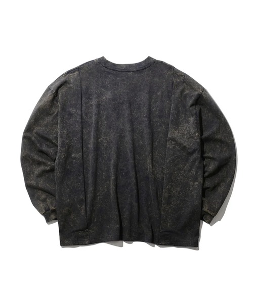 68&brothers(シックスティエイトアンドブラザーズ)の「INTODUSK / OVERSIZED LS TEE(Tシャツ/カットソー・メンズ・ブラウン/ネイビー・X-LARGE/LARGE)」の4枚目の写真
