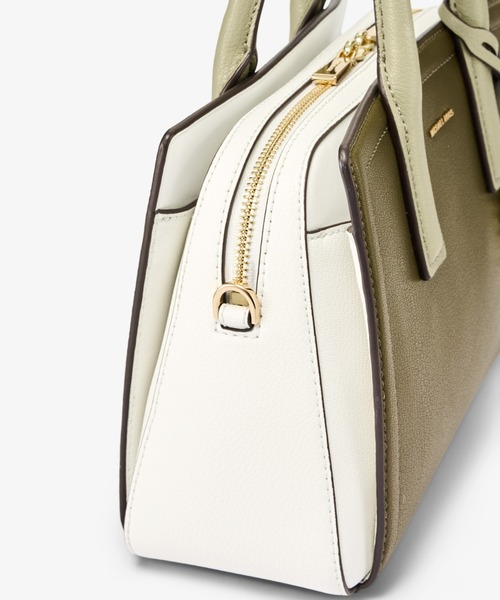 MICHAEL KORS(マイケルコース)の「LAILA カラーブロック ぺブルレザー サッチェル スモール(ハンドバッグ・レディース・グリーン系その他・FREE)」の8枚目の写真