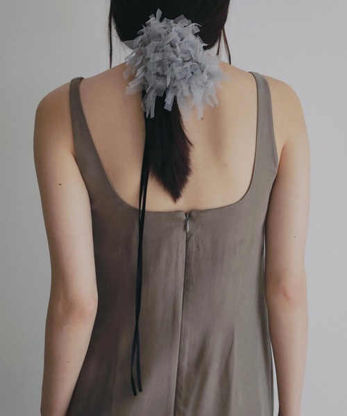 anuke（アンヌーク）の「Squareneck Pencil Onepiece（ワンピース・レディース・モカ/ブラック・36inch/38inch）」の9枚目の写真