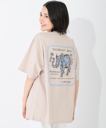 【ELEPHANT/リンク】ゆるシルエット半袖Tシャツ