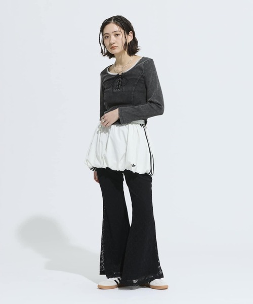 adidas(アディダス)の「バルーンスカート / アディダスオリジナルス adidas Originals(スカート・レディース・ホワイト・XX-LARGE/LARGE/MEDIUM/SMALL/X-LARGE)」の3枚目の写真