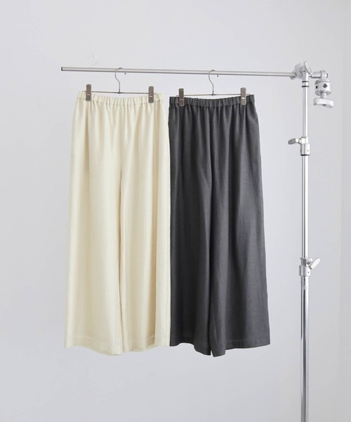 for/c(フォーシー)の「セルロースシアーパンツ【サスティナブル】(その他パンツ・レディース・ライトベージュ/チャコール・M/TM/PM/LL/L)」の16枚目の写真