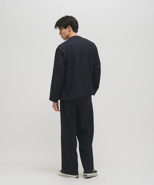 JOURNAL STANDARD(ジャーナルスタンダード)の「エフォートレス イージー トラウザーズ(スラックス・メンズ・ベージュ/ライトグレー/ネイビー・SMALL/MEDIUM/LARGE)」の11枚目の写真