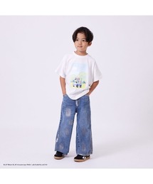 Fluffy BROTHERS（フラッフィーブラザーズ）の「【ブルーイ】 プリントTシャツ（Tシャツ/カットソー）」