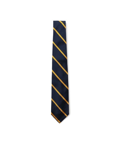 BEAMS PLUS(ビームスプラス)の「Ivy Tie Regimental Bar Stripe(ネクタイ・メンズ・ブルー/シルバー/グリーン/ワイン/イエロー・ONE SIZE)」の4枚目の写真