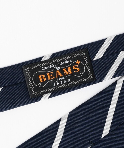 BEAMS PLUS(ビームスプラス)の「Ivy Tie Regimental Bar Stripe(ネクタイ・メンズ・ブルー/シルバー/グリーン/ワイン/イエロー・ONE SIZE)」の7枚目の写真
