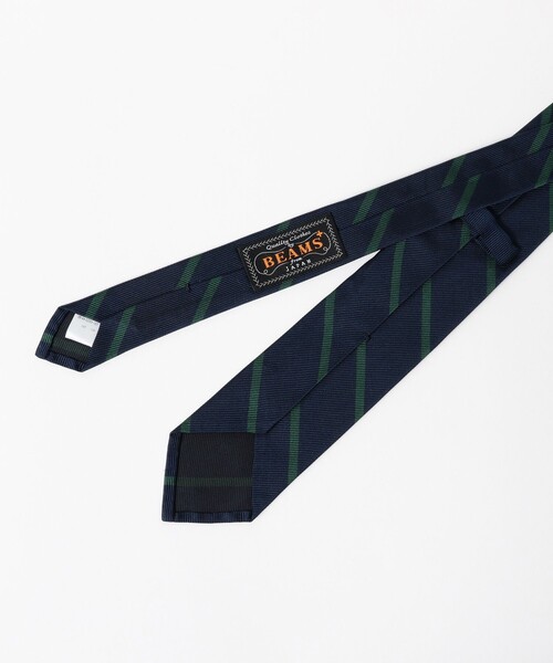 BEAMS PLUS(ビームスプラス)の「Ivy Tie Regimental Bar Stripe(ネクタイ・メンズ・ブルー/シルバー/グリーン/ワイン/イエロー・ONE SIZE)」の15枚目の写真