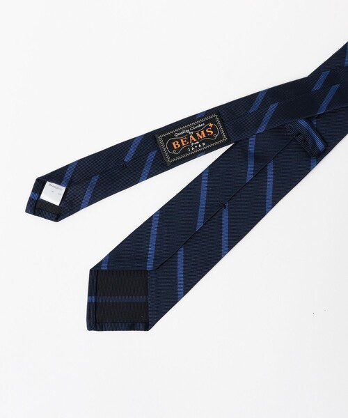 BEAMS PLUS(ビームスプラス)の「Ivy Tie Regimental Bar Stripe(ネクタイ・メンズ・ブルー/シルバー/グリーン/ワイン/イエロー・ONE SIZE)」の18枚目の写真