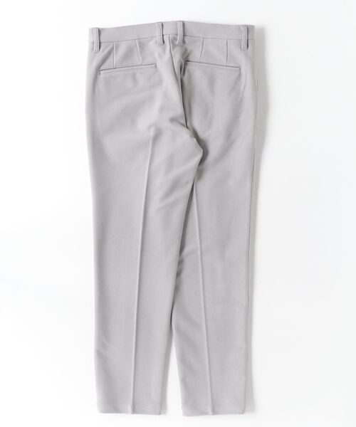 TETE HOMME（テットオム）の「ストレッチボンディングニットパンツ / ウォッシャブル / セットアップ対応（スラックス・メンズ・ライトグレー/チャコールグレー・X-LARGE/LARGE/MEDIUM）」の10枚目の写真