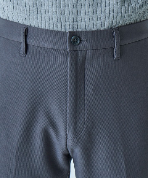 TETE HOMME（テットオム）の「ストレッチボンディングニットパンツ / ウォッシャブル / セットアップ対応（スラックス・メンズ・ライトグレー/チャコールグレー・X-LARGE/LARGE/MEDIUM）」の5枚目の写真