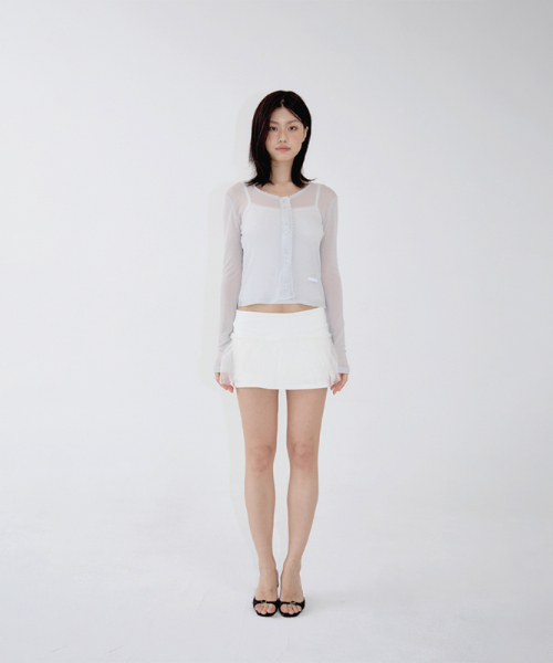 BELLIALEU(ベルリアル)の「TULLE LAYERED MINI SKIRT VEIL WHITE(スカート・レディース・その他・FREE)」の1枚目の写真