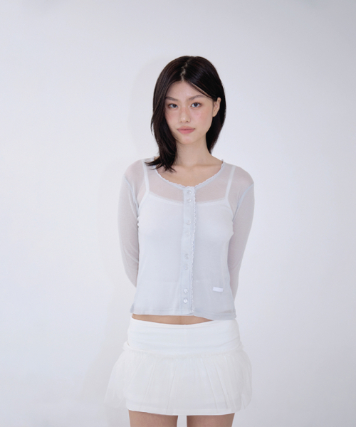 BELLIALEU(ベルリアル)の「TULLE LAYERED MINI SKIRT VEIL WHITE(スカート・レディース・その他・FREE)」の3枚目の写真
