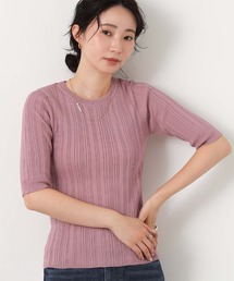 マルチリブクルーカットソー