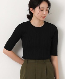 マルチリブクルーカットソー
