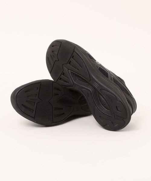 ASICS WALKING（アシックスウォーキング）の「ASICS WALKING アシックスウォーキング GEL-RIDEWALK LIGHT 2【軽量】メンズウォーキングシューズ(ゲルライドウォークライト2)（スニーカー・メンズ・ブラック×グレー/カーキ・26.0cm/25.5cm/26.5cm/28.0cm/27.5cm/27.0cm）」の4枚目の写真