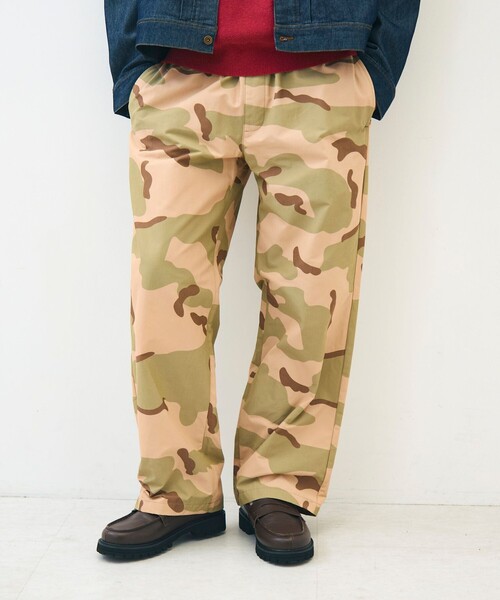 GLOSTER（グロスター）の「【人気シリーズ/UNISEX/5色展開】GOODNESS イージーパンツ 無地/迷彩（その他パンツ・メンズ・キナリ/ベージュ系その他/ブルー/チャコールグレー/ブラウン・S/M/L）」の7枚目の写真