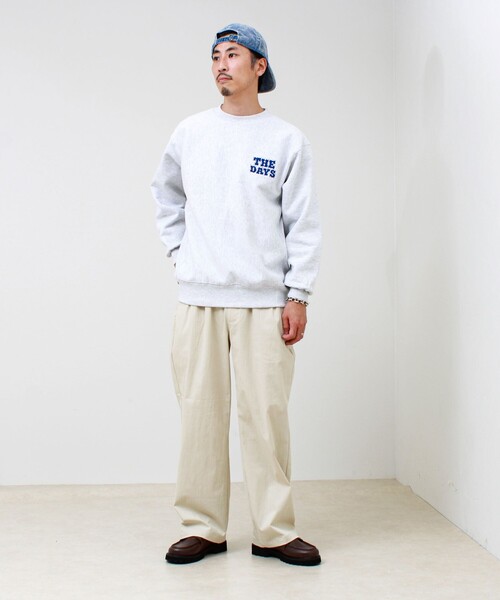 GLOSTER（グロスター）の「【人気シリーズ/UNISEX/5色展開】GOODNESS イージーパンツ 無地/迷彩（その他パンツ・メンズ・キナリ/ベージュ系その他/ブルー/チャコールグレー/ブラウン・S/M/L）」の8枚目の写真