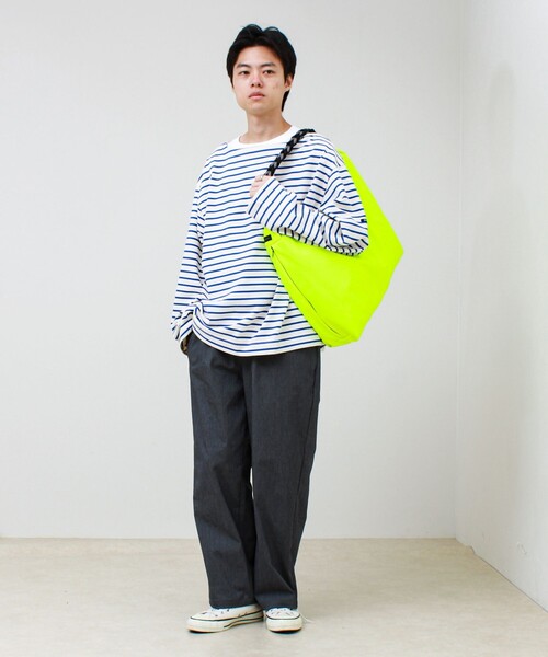GLOSTER（グロスター）の「【人気シリーズ/UNISEX/5色展開】GOODNESS イージーパンツ 無地/迷彩（その他パンツ・メンズ・キナリ/ベージュ系その他/ブルー/チャコールグレー/ブラウン・S/M/L）」の19枚目の写真