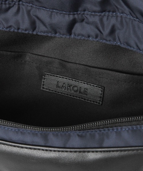 LAKOLE(ラコレ)の「オックスコンビボディーバッグ / 1057306(ボディバッグ/ウエストポーチ・メンズ・ネイビー/ブラック/チャコール・FREE)」の16枚目の写真