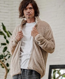 mj11810- Double Shaggy Zip Blouson ジップアップブルゾン(AI-262-09)