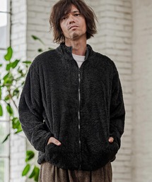 mj11810- Double Shaggy Zip Blouson ジップアップブルゾン(AI-262-09)