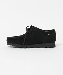 <Clarks Originals>ワラビー ゴアテックス ブラックスエード シューズ
