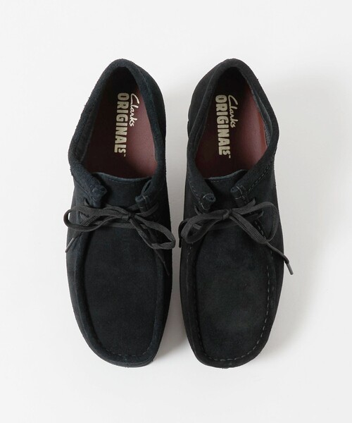 Clarks Originals(クラークスオリジナルズ)の「<Clarks Originals>ワラビー ゴアテックス ブラックスエード シューズ(モカシン/デッキシューズ・メンズ・ブラック・UK 7/UK 8/UK 8H/UK 7H/UK 6H)」の8枚目の写真