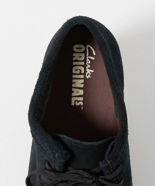 Clarks Originals(クラークスオリジナルズ)の「<Clarks Originals>ワラビー ゴアテックス ブラックスエード シューズ(モカシン/デッキシューズ・メンズ・ブラック・UK 7/UK 8/UK 8H/UK 7H/UK 6H)」の4枚目の写真