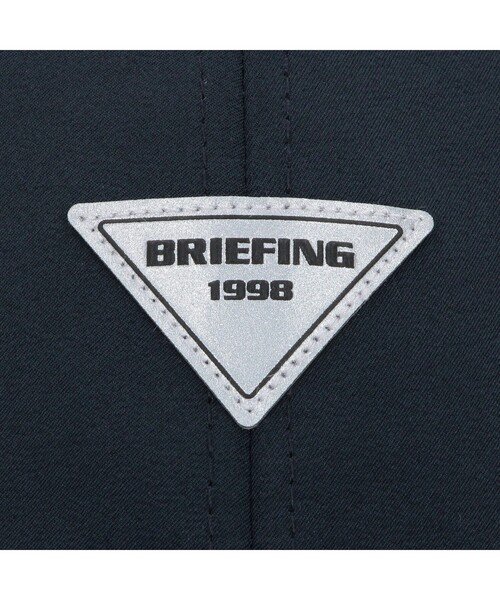 BRIEFING(ブリーフィング)の「REF MEN'S STRETCH TRIANGLE LOGO CAP(ゴルフグッズ・メンズ・ブラック/チャコール/ホワイト/ネイビー・FREE)」の19枚目の写真
