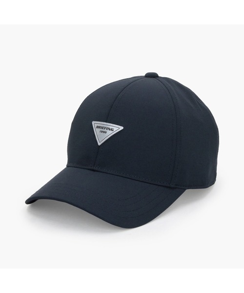 BRIEFING(ブリーフィング)の「REF MEN'S STRETCH TRIANGLE LOGO CAP(ゴルフグッズ・メンズ・ブラック/チャコール/ホワイト/ネイビー・FREE)」の4枚目の写真