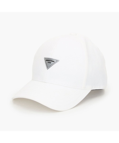 BRIEFING(ブリーフィング)の「REF MEN'S STRETCH TRIANGLE LOGO CAP(ゴルフグッズ・メンズ・ブラック/チャコール/ホワイト/ネイビー・FREE)」の1枚目の写真