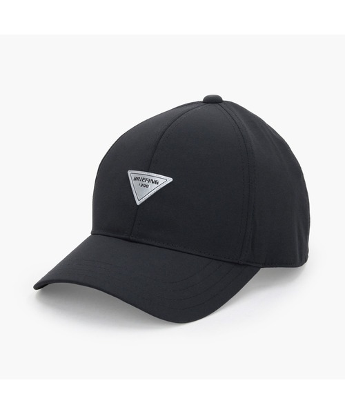 BRIEFING(ブリーフィング)の「REF MEN'S STRETCH TRIANGLE LOGO CAP(ゴルフグッズ・メンズ・ブラック/チャコール/ホワイト/ネイビー・FREE)」の2枚目の写真