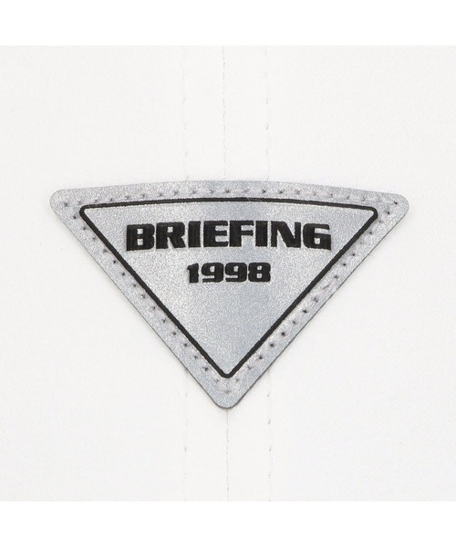 BRIEFING(ブリーフィング)の「REF MEN'S STRETCH TRIANGLE LOGO CAP(ゴルフグッズ・メンズ・ブラック/チャコール/ホワイト/ネイビー・FREE)」の9枚目の写真