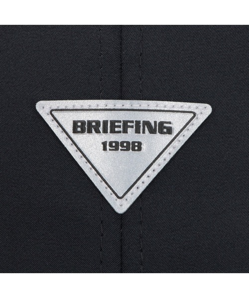 BRIEFING(ブリーフィング)の「REF MEN'S STRETCH TRIANGLE LOGO CAP(ゴルフグッズ・メンズ・ブラック/チャコール/ホワイト/ネイビー・FREE)」の10枚目の写真