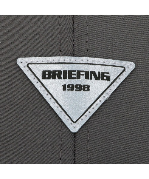 BRIEFING(ブリーフィング)の「REF MEN'S STRETCH TRIANGLE LOGO CAP(ゴルフグッズ・メンズ・ブラック/チャコール/ホワイト/ネイビー・FREE)」の11枚目の写真