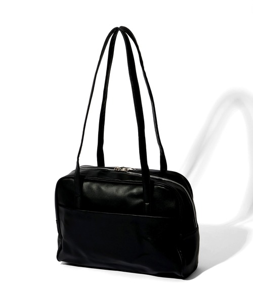 MUCENT（ムセント）の「【MUCENT/ムセント】TIVE LEATHER SHOULDER BAG UNISEX (2COLOR)/タイヴレザーショルダーバッグ（ショルダーバッグ・レディース・ブラウン/ブラック・FREE）」の6枚目の写真