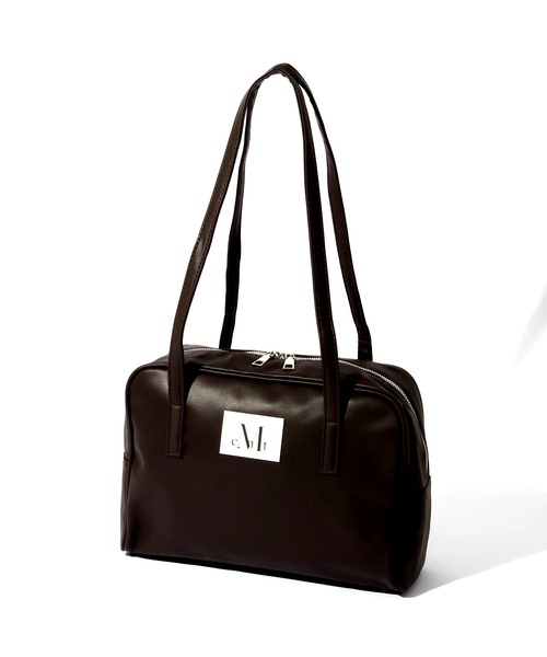 MUCENT（ムセント）の「【MUCENT/ムセント】TIVE LEATHER SHOULDER BAG UNISEX (2COLOR)/タイヴレザーショルダーバッグ（ショルダーバッグ・レディース・ブラウン/ブラック・FREE）」の4枚目の写真
