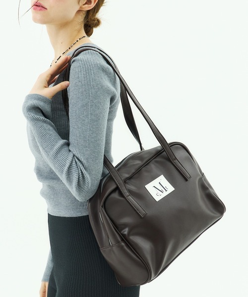 MUCENT（ムセント）の「【MUCENT/ムセント】TIVE LEATHER SHOULDER BAG UNISEX (2COLOR)/タイヴレザーショルダーバッグ（ショルダーバッグ・レディース・ブラウン/ブラック・FREE）」の13枚目の写真
