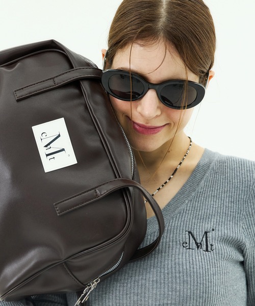 MUCENT（ムセント）の「【MUCENT/ムセント】TIVE LEATHER SHOULDER BAG UNISEX (2COLOR)/タイヴレザーショルダーバッグ（ショルダーバッグ・レディース・ブラウン/ブラック・FREE）」の14枚目の写真