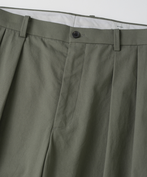 WHAGI(ワギ)の「Vintage Cotton Trousers (Olive Grey)(その他パンツ・メンズ・その他・SMALL/MEDIUM/LARGE)」の4枚目の写真